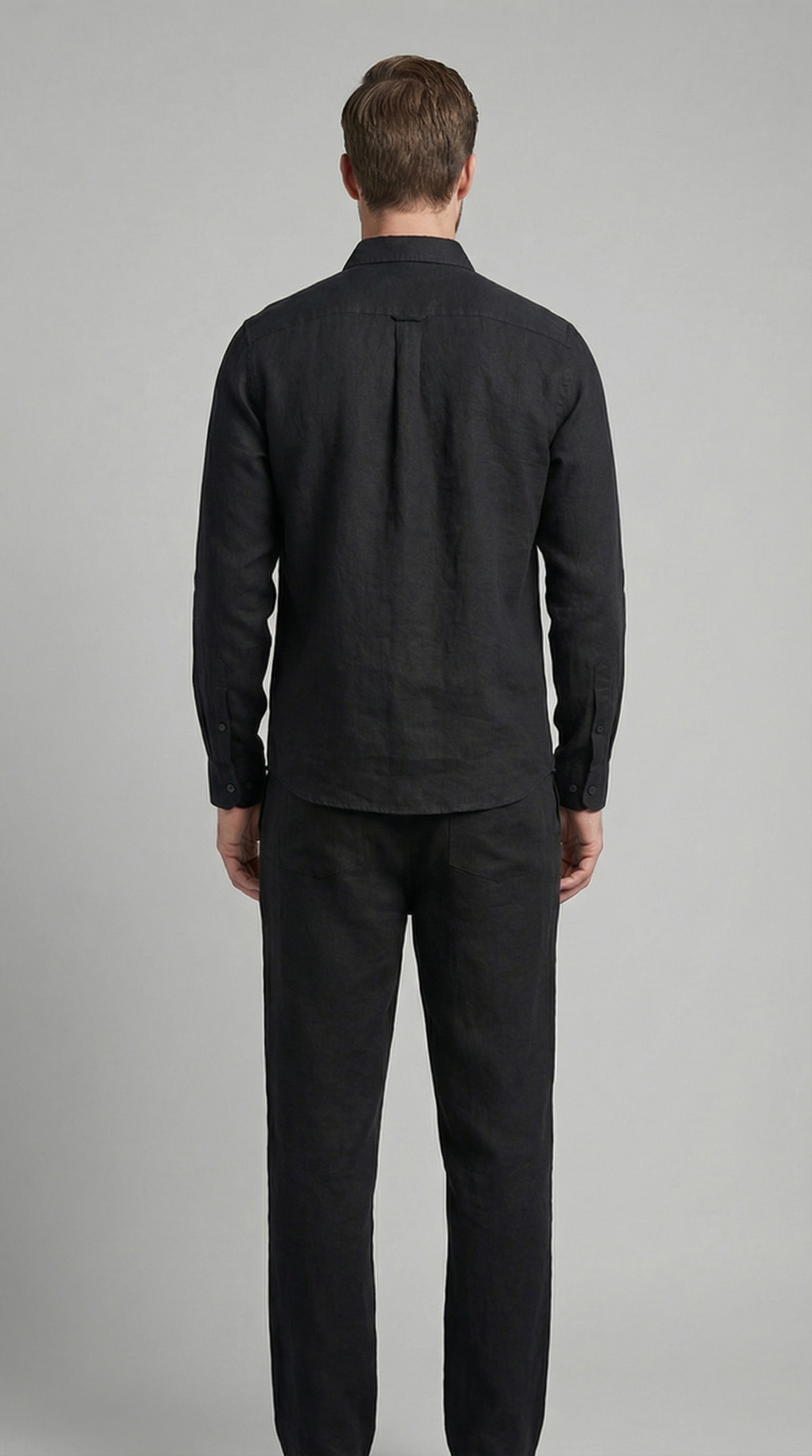 Herren Set Shirt Hose Slim Fit Sommer-Velnorah