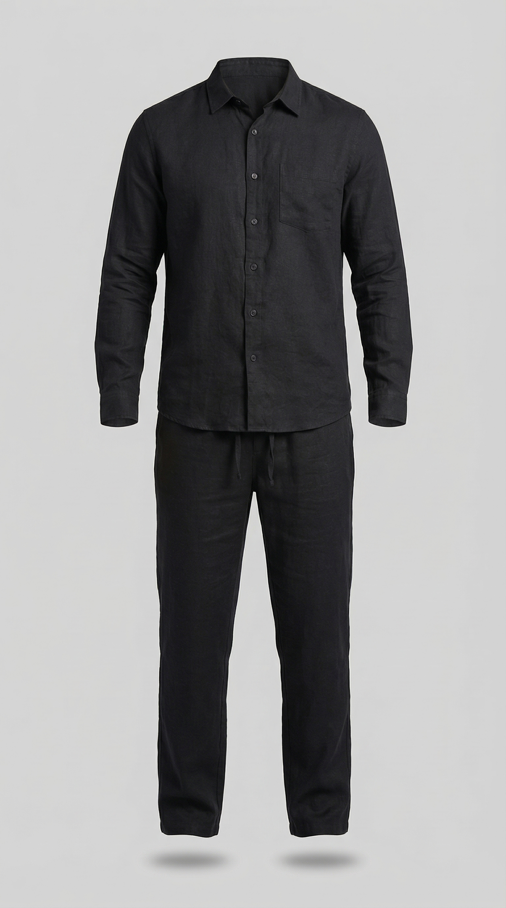 Herren Set Shirt Hose Slim Fit Sommer-Velnorah