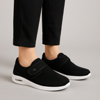 Herren Slipper mit Klettverschluss und Komfortsohle für jeden Tag-Velnorah