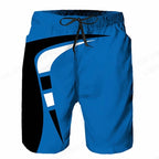 Herren Sommer Badehose mit Kordelzug und grafischem Design-Velnorah