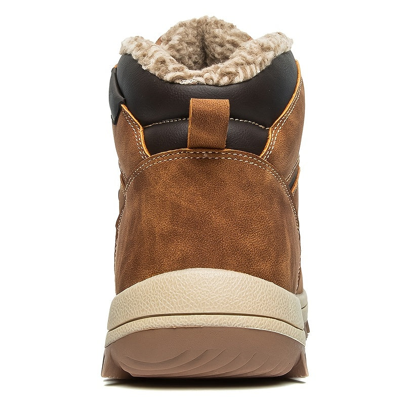 Herren Wanderschuhe mit warmer Fütterung und stabiler Schnürung-Velnorah