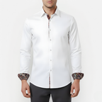 Herrenhemd Paisleymuster Lange Ärmel Casual-Velnorah