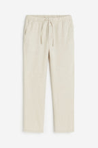 Herrenhose Relaxed Fit mit Kordelzug und elastischem Bund-Velnorah