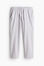 Herrenhose Relaxed Fit mit Kordelzug und elastischem Bund-Velnorah