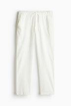 Herrenhose Relaxed Fit mit Kordelzug und elastischem Bund-Velnorah