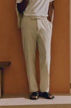 Herrenhose Relaxed Fit mit Kordelzug und elastischem Bund-Velnorah