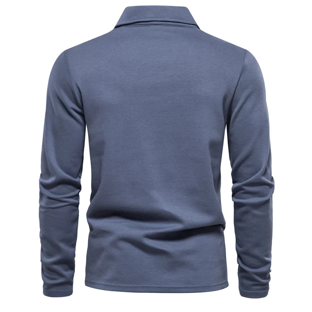 Herrenpolo Baumwolle Casual Golf-Velnorah