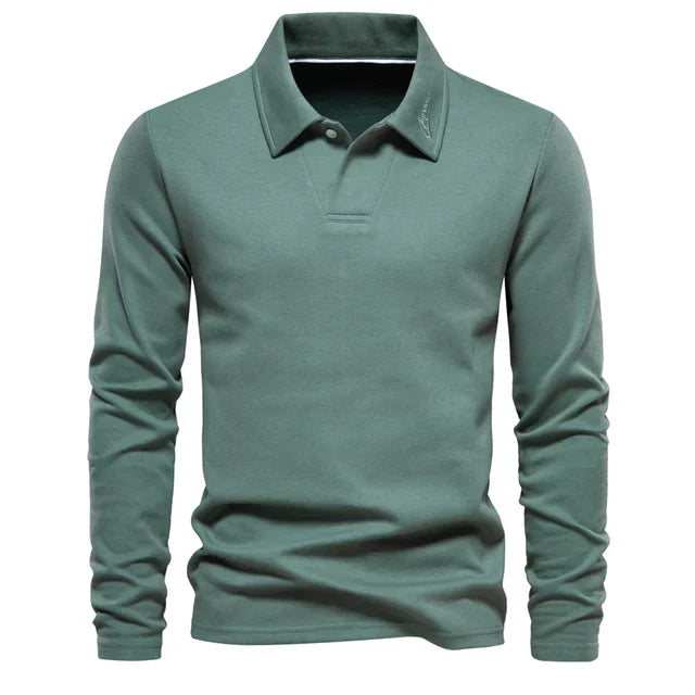 Herrenpolo Baumwolle Casual Golf-Velnorah
