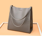 Lederne Schultertasche Damen Tragetasche Organizer Casual-Velnorah