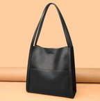 Lederne Schultertasche Damen Tragetasche Organizer Casual-Velnorah