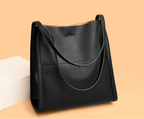 Lederne Schultertasche Damen Tragetasche Organizer Casual-Velnorah