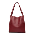 Lederne Schultertasche Damen Tragetasche Organizer Casual-Velnorah