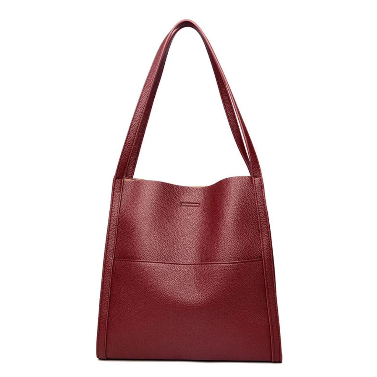 Lederne Schultertasche Damen Tragetasche Organizer Casual-Velnorah