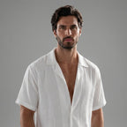 Linnen Set Herren Kurze Ärmel Sommer Casual-Velnorah