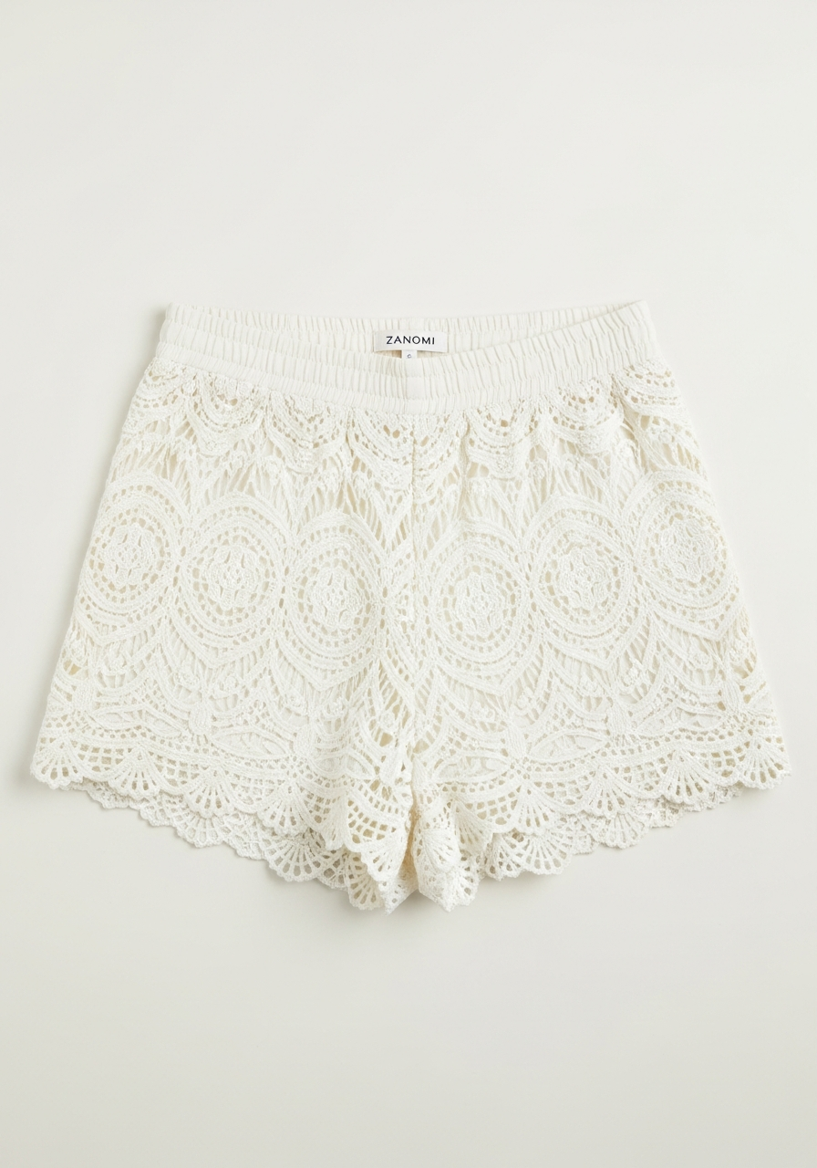 Luftige Boho Strandshorts für Damen mit elastischem Taillenbund-Velnorah