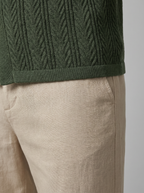 Offenes Strick-Shirt Hosen Set Herren Sommer Freizeit-Velnorah