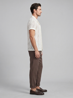 Offenes Strick-Shirt Hosen Set Herren Sommer Freizeit-Velnorah
