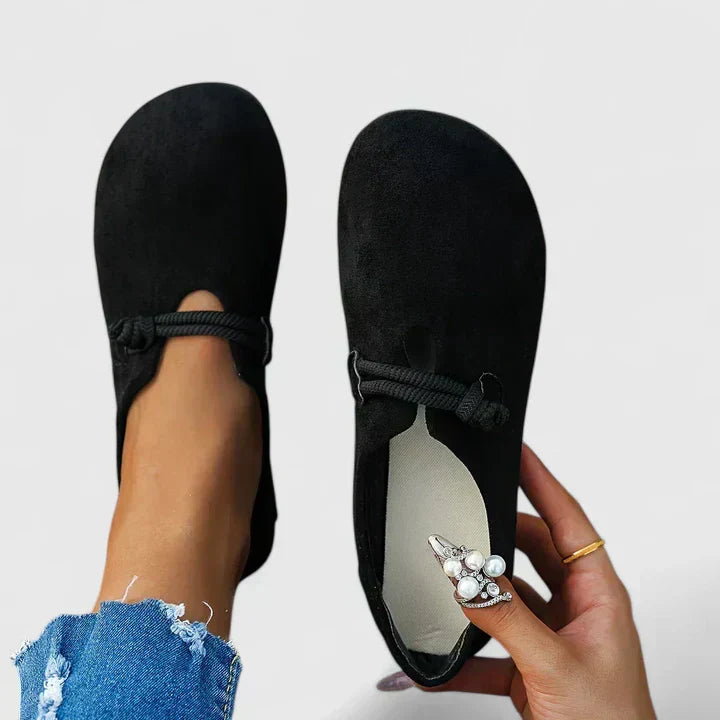 Orthopädische Sandalen Damen Flacher Absatz Sommer Freizeit-Velnorah