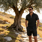 Polo-Shirt Shorts Set Herren Kurze Ärmel Sommer-Velnorah