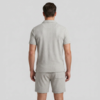 Polo-Shirt Shorts Set Herren Kurze Ärmel Sommer-Velnorah