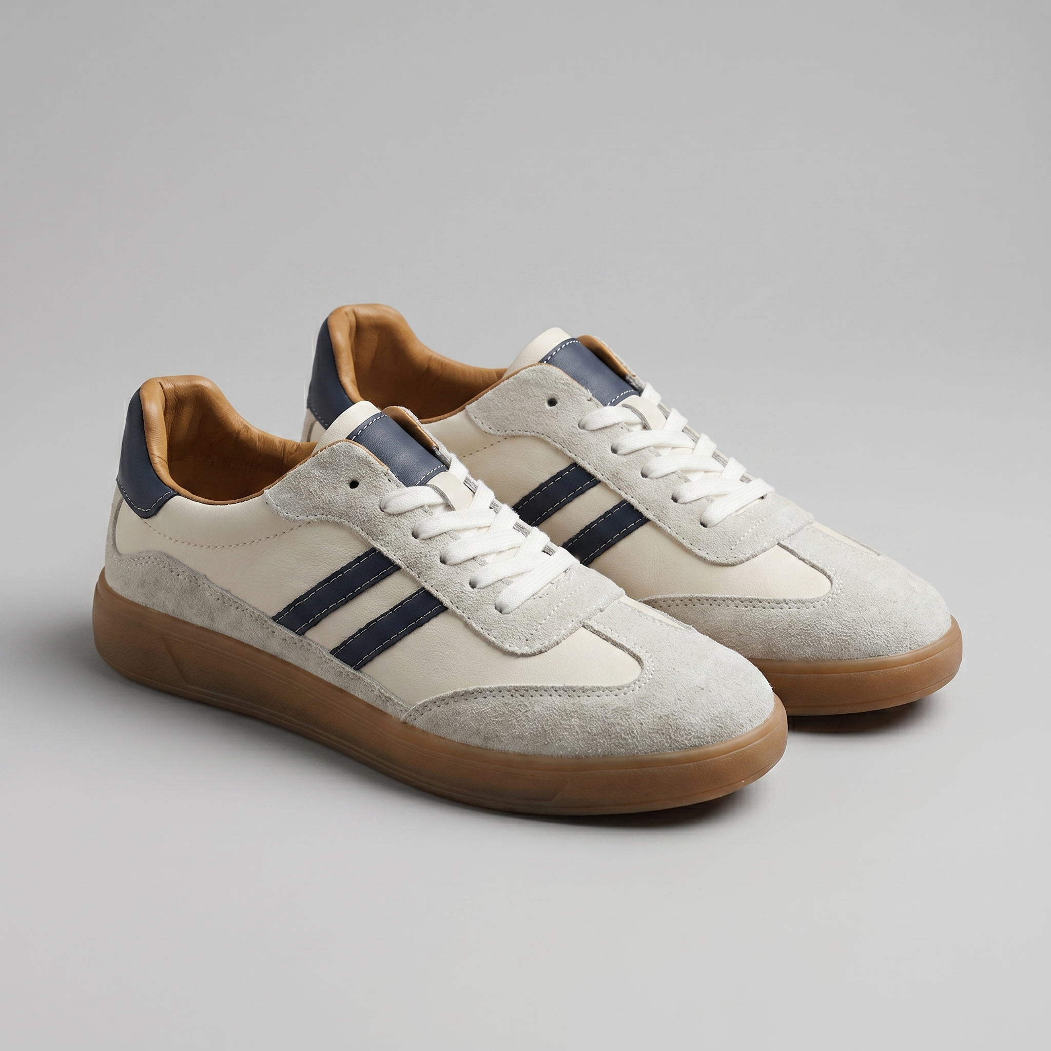 Retro Sneakers Herren Leder Casual Sommer-Velnorah