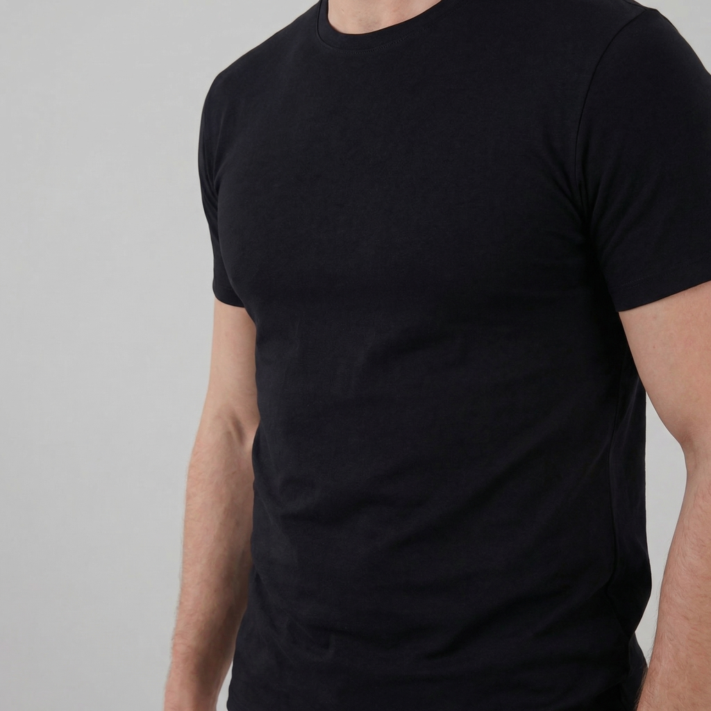 Slim Fit T-Shirt Herren Casual-Velnorah