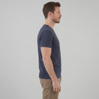 Slim Fit T-Shirt Herren Casual-Velnorah