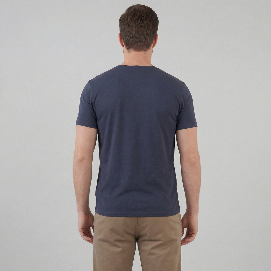 Slim Fit T-Shirt Herren Casual-Velnorah