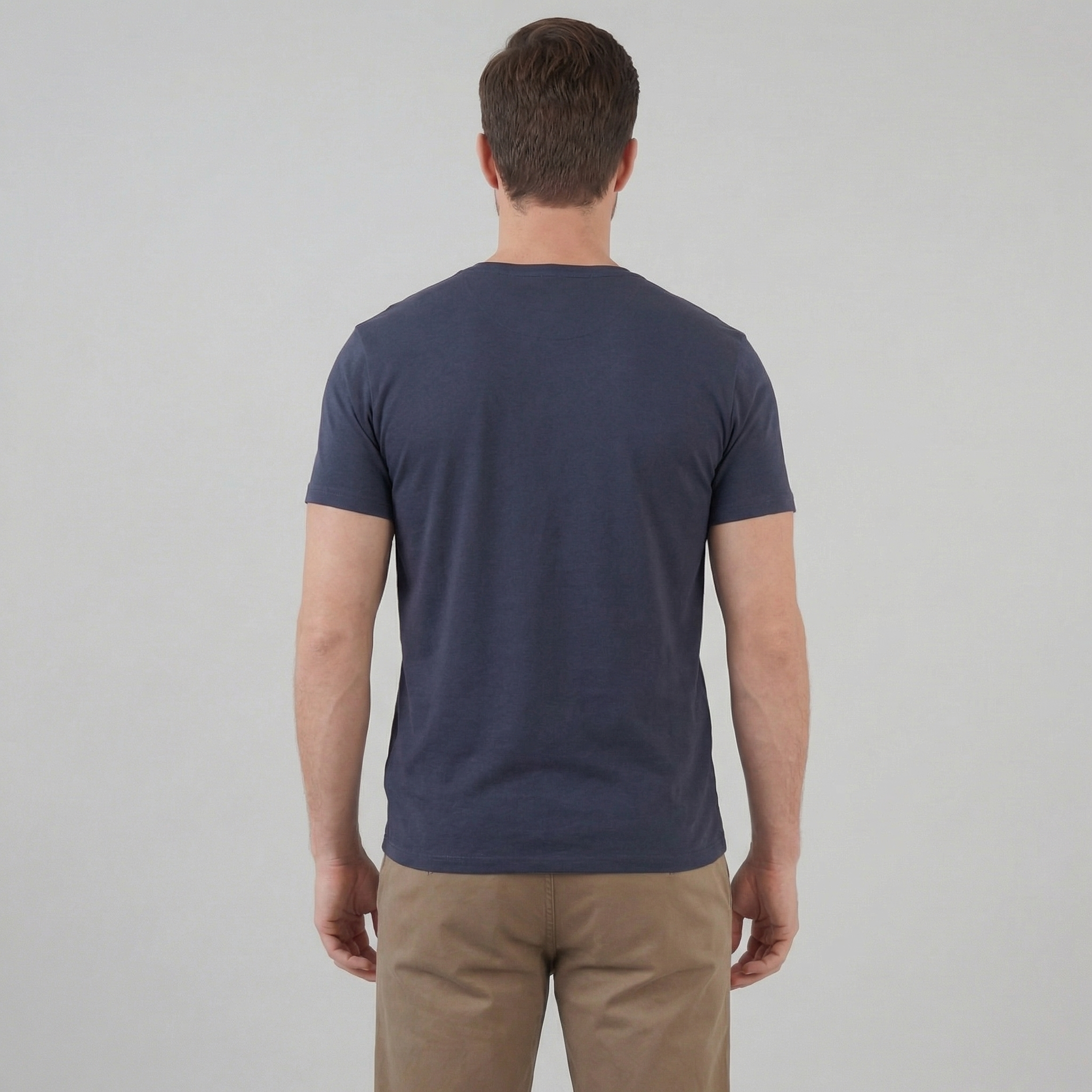 Slim Fit T-Shirt Herren Casual-Velnorah