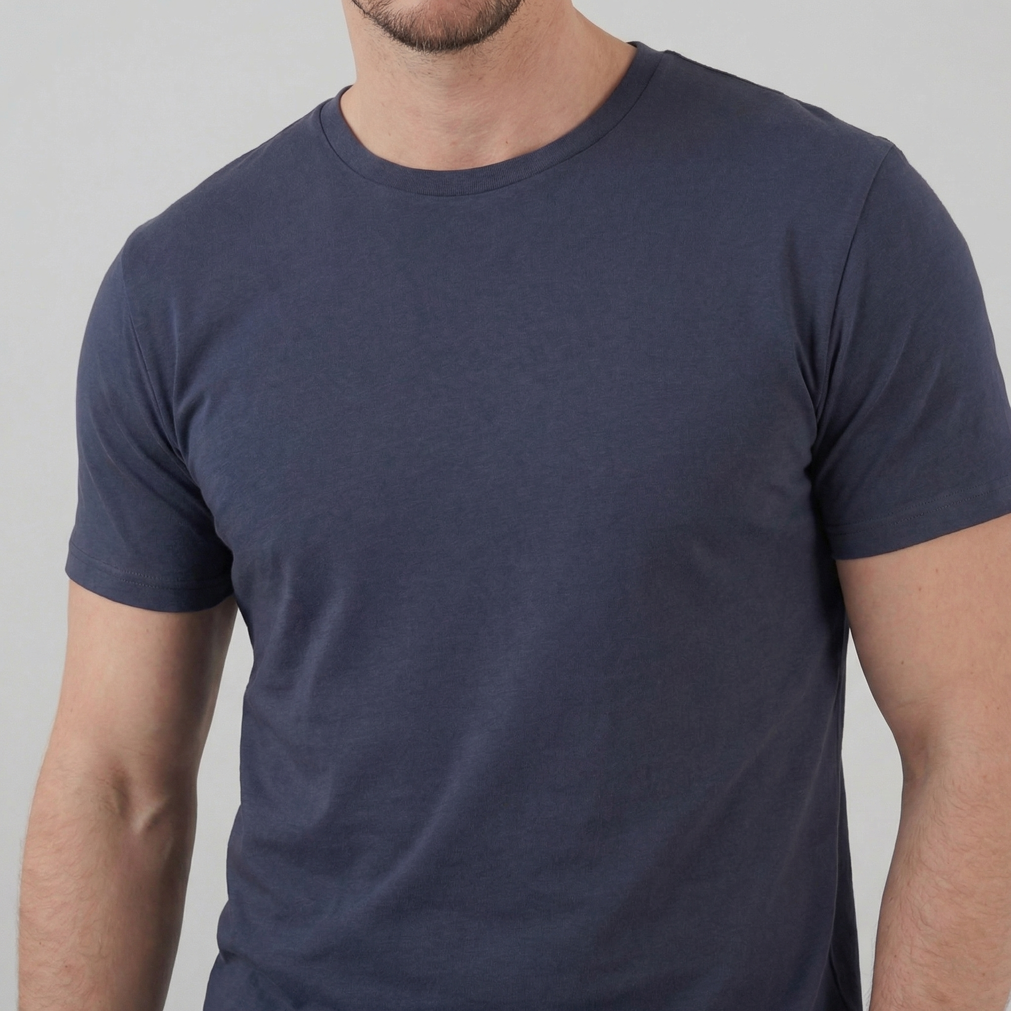 Slim Fit T-Shirt Herren Casual-Velnorah