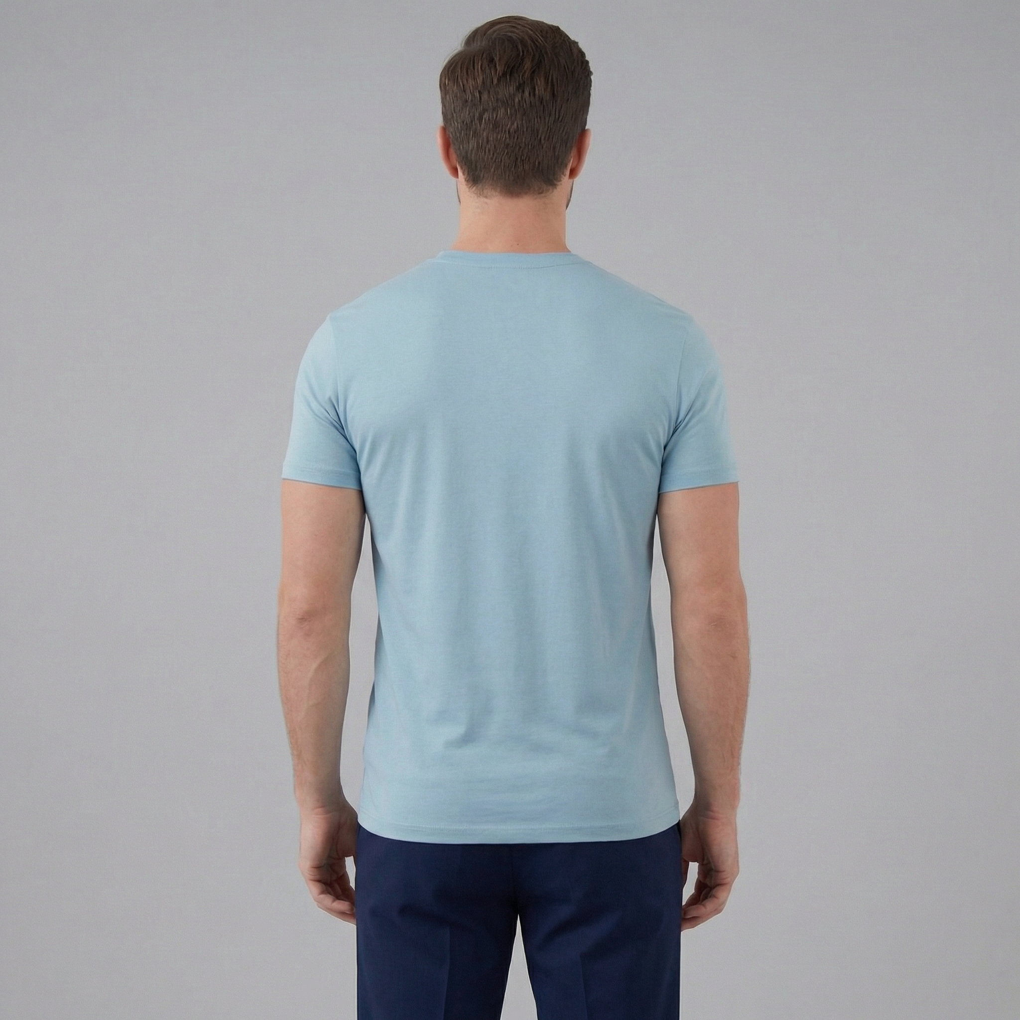 Slim Fit T-Shirt Herren Casual-Velnorah