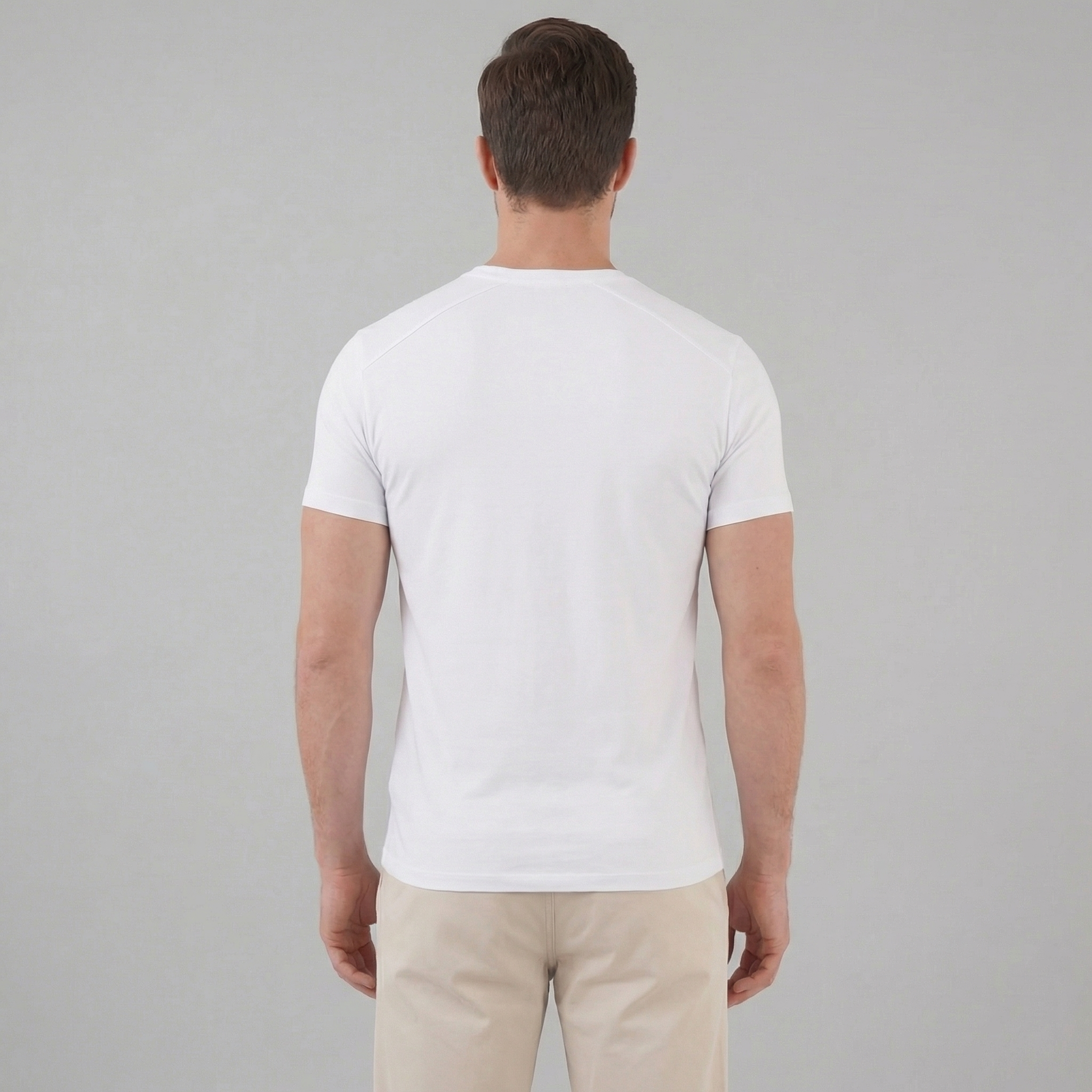 Slim Fit T-Shirt Herren Casual-Velnorah