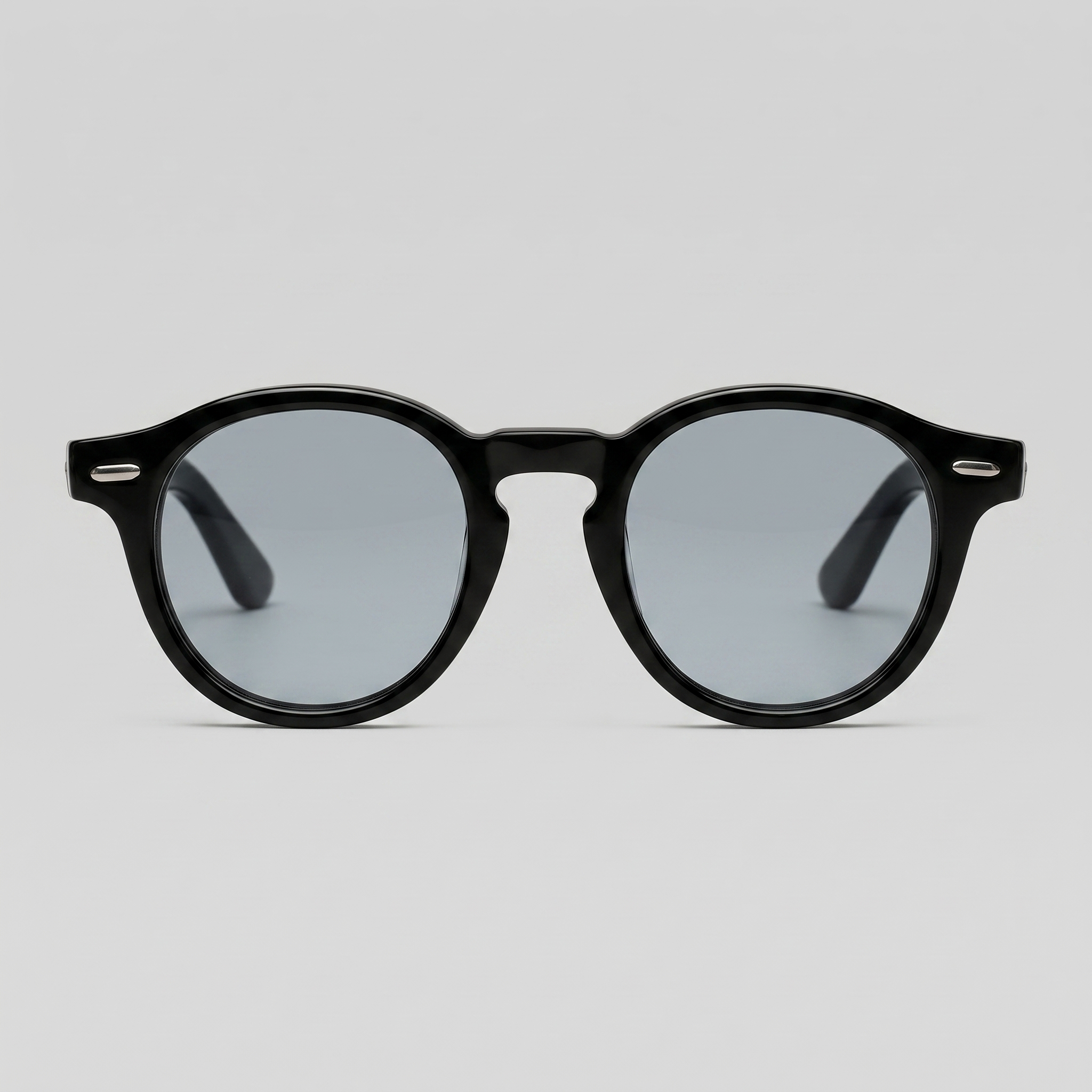 Sonnenbrille Herren Acetat Runde Form Casual-Velnorah