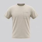 T-Shirt Herren Relaxed Fit Brusttasche Casual-Velnorah