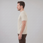T-Shirt Herren Relaxed Fit Brusttasche Casual-Velnorah