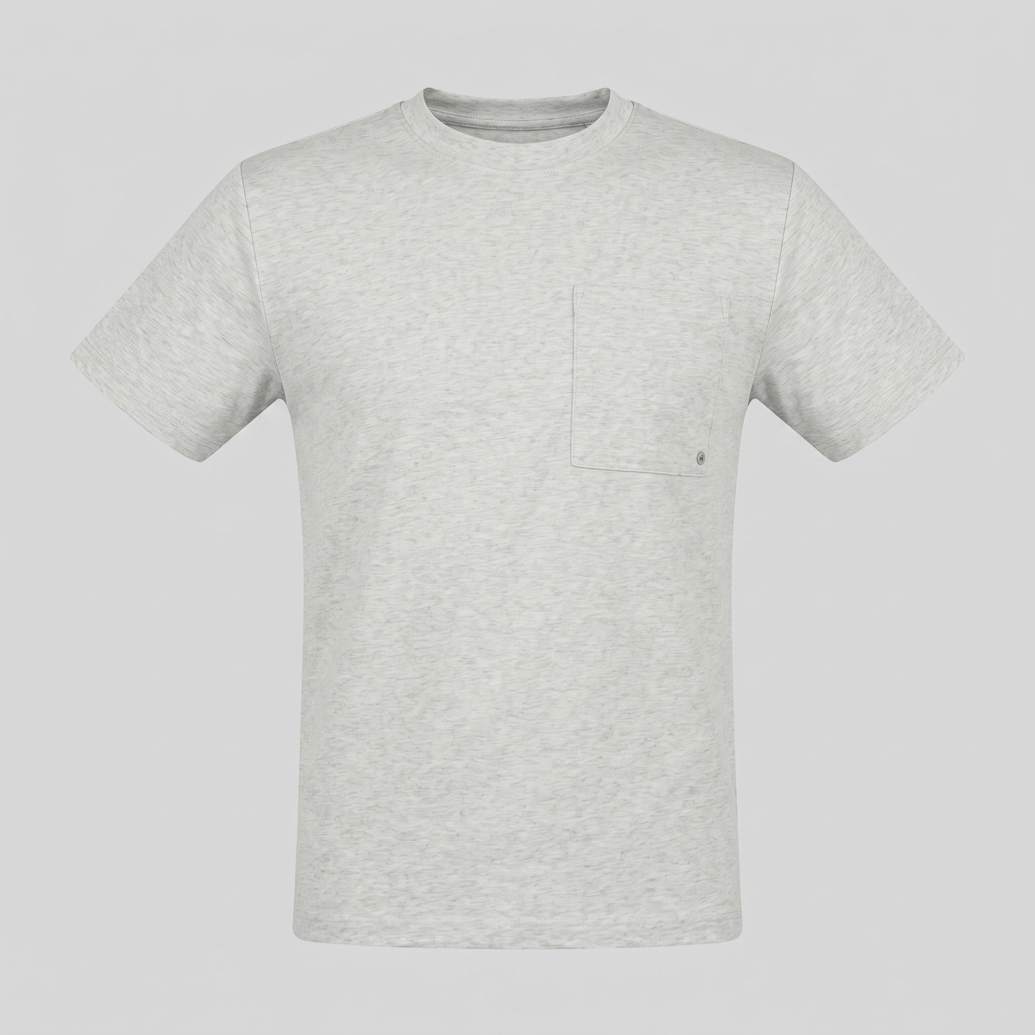 T-Shirt Herren Relaxed Fit Brusttasche Casual-Velnorah