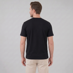 T-Shirt Herren Relaxed Fit Brusttasche Casual-Velnorah