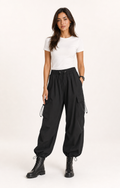 Damen Cargo Hose Oversize - variant-schwarz-cover