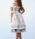 Damen Trachten-Set mit Kleid, Schürze und Bluse | Velnorah