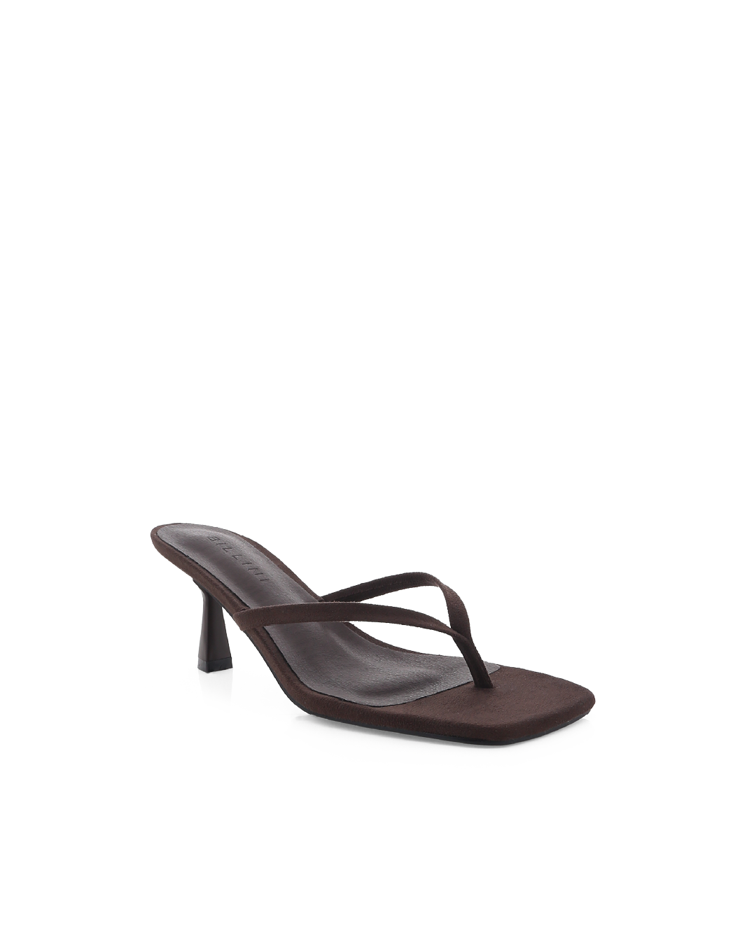 Wildleder Riemchenabsätze Damen Offene Quadratische Spitze Casual-Velnorah